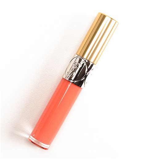 YSL Corail Trapeze (No. 204) Gloss Volupte Review & Swatches